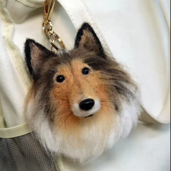 Key Chain Style-CUstomize Woolfelt